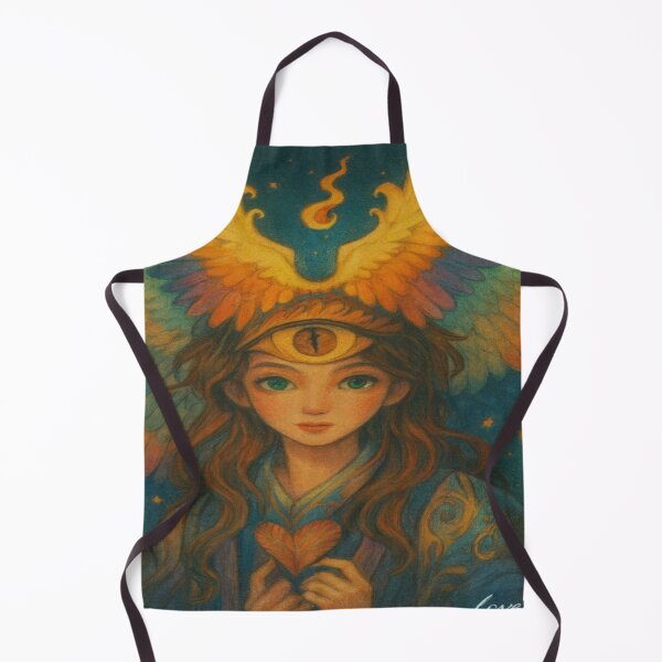 Item preview, Angel of Divine Vision and Heart of Fire designed and sold by Ecosetereos.