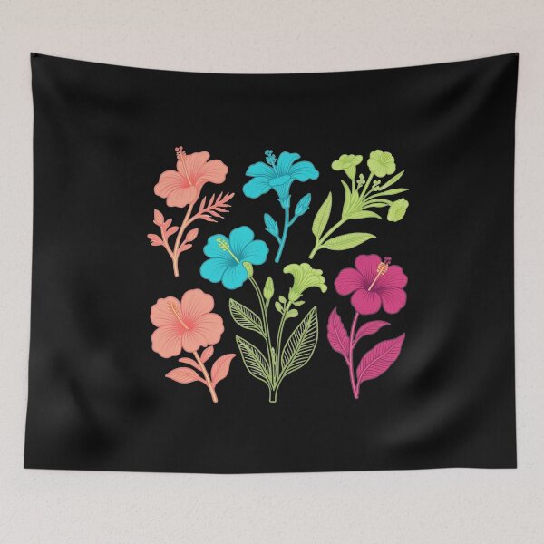 Item preview, Delicate Wild Flora Line Art – Illustrated Botanical Design designed and sold by Sun Sand & Sea Art.