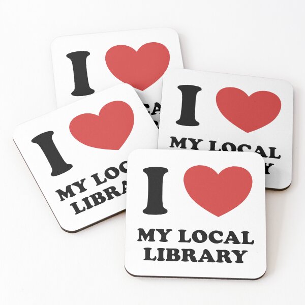 Item preview, I love my local library  designed and sold by Inspirationmotivation.