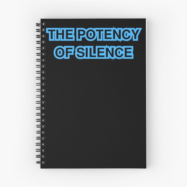 Item preview, The Potency of Silence – The Power of Stillness designed and sold by CalmDownZone ⭐️⭐️⭐️⭐️⭐️.