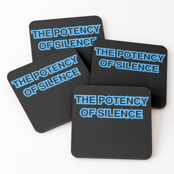 Item preview, The Potency of Silence – The Power of Stillness designed and sold by CalmDownZone ⭐️⭐️⭐️⭐️⭐️.