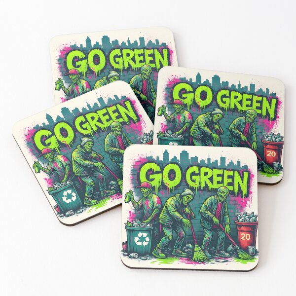 Item preview, Eco Zombies: Go Green Revolution designed and sold by aminz4.