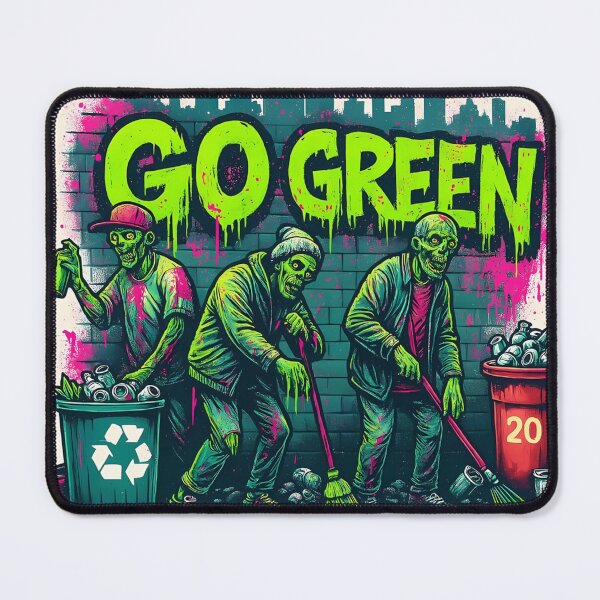 Item preview, Eco Zombies: Go Green Revolution designed and sold by aminz4.