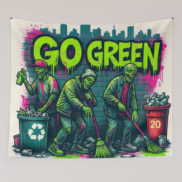 Item preview, Eco Zombies: Go Green Revolution designed and sold by aminz4.
