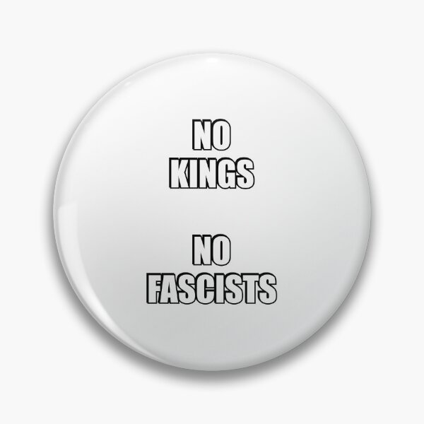 Item preview, NO KINGS NO FASCISTS designed and sold by Inspirationmotivation.
