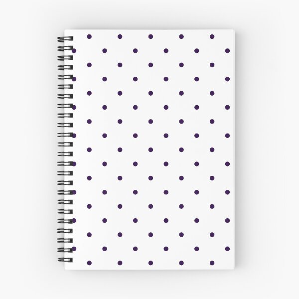 Artikelvorschau, Klassisches indigo-violettes und weißes Tupfenmuster – minimalistischer Retro-Stil entworfen und verkauft von DaisyHouse.