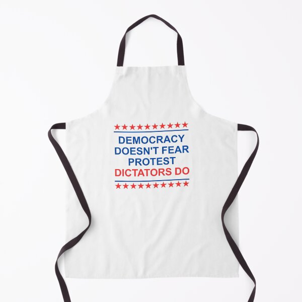 Item preview, No Kings in America Protest Sign | Democracy Doesn’t Fear Protest Printable Poster Anti-Trump Wall Art Poster designed and sold by PetPanache.