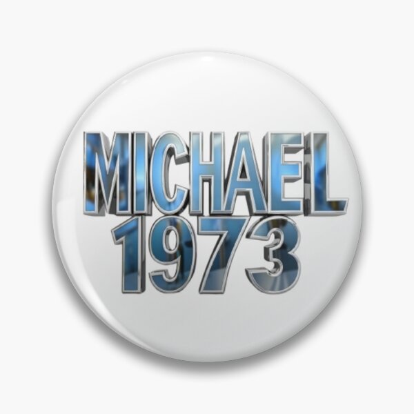 Item preview, Michael 1973 Retro Classic Birthday designed and sold by AlexLineArt.