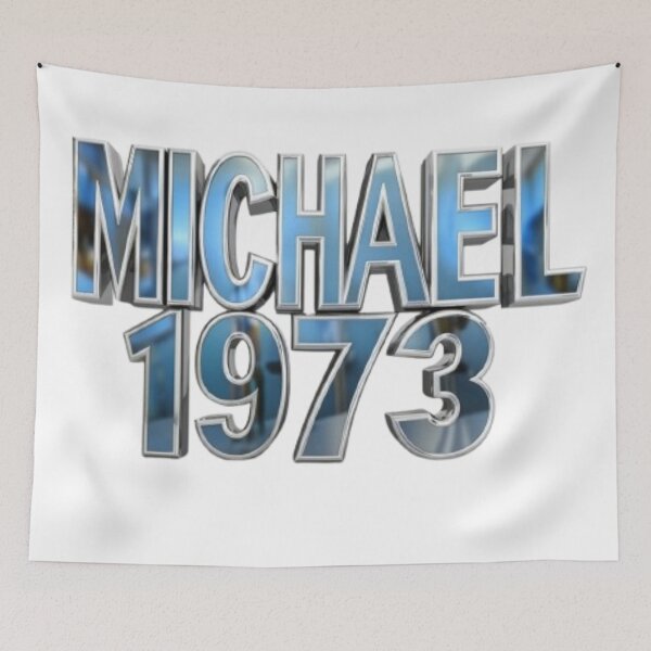 Item preview, Michael 1973 Retro Classic Birthday designed and sold by AlexLineArt.