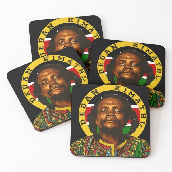 Item preview, Dedan Kimathi Kenyan freedom fighter | Pan-African icon designed and sold by Youngkev-arts.
