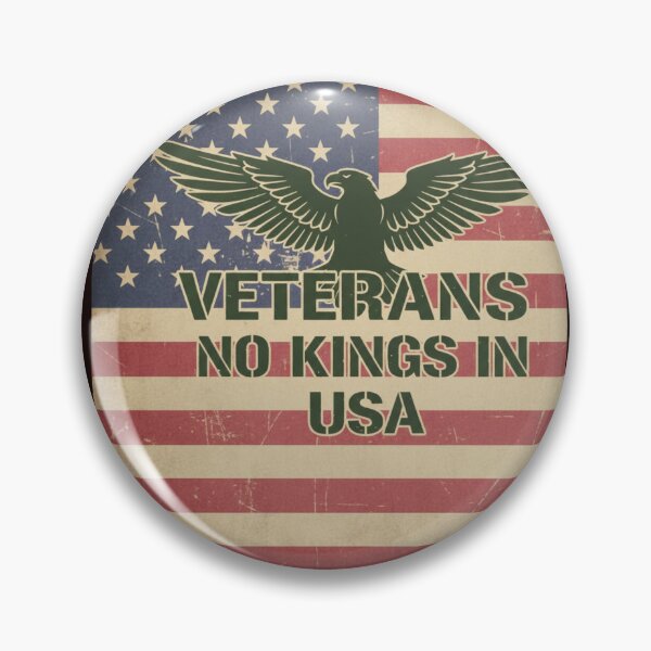 Item preview, VETERANS NO KINGS USA FLAG designed and sold by MA project.