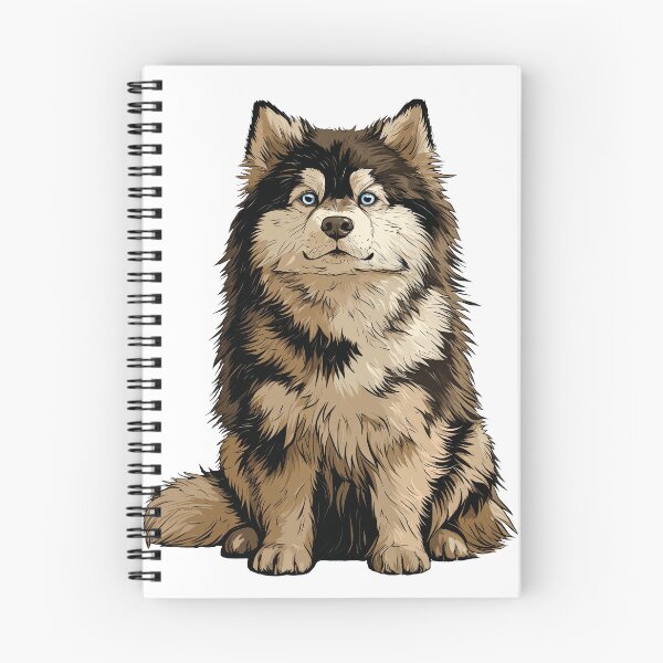 Item preview, Pomsky Dog Illustration designed and sold by whyitsme.