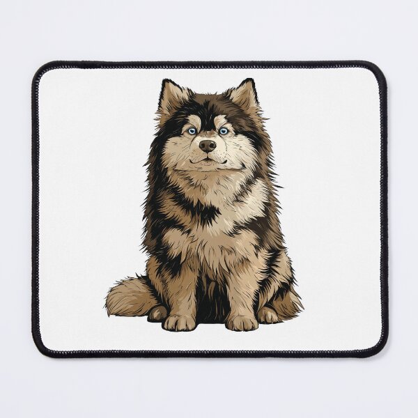 Item preview, Pomsky Dog Illustration designed and sold by whyitsme.