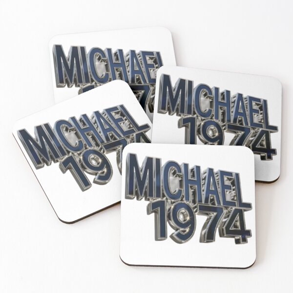 Item preview, Michael 1974 Retro Classic Birthday designed and sold by AlexLineArt.