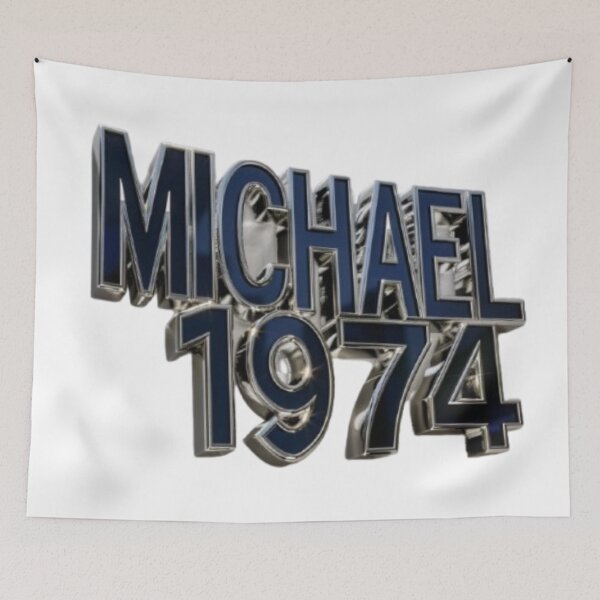 Item preview, Michael 1974 Retro Classic Birthday designed and sold by AlexLineArt.