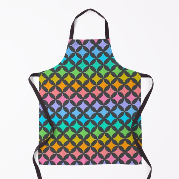 Item preview, Geometric Pattern: Circle Nested: Rainbow Chalk designed and sold by Red Wolf.