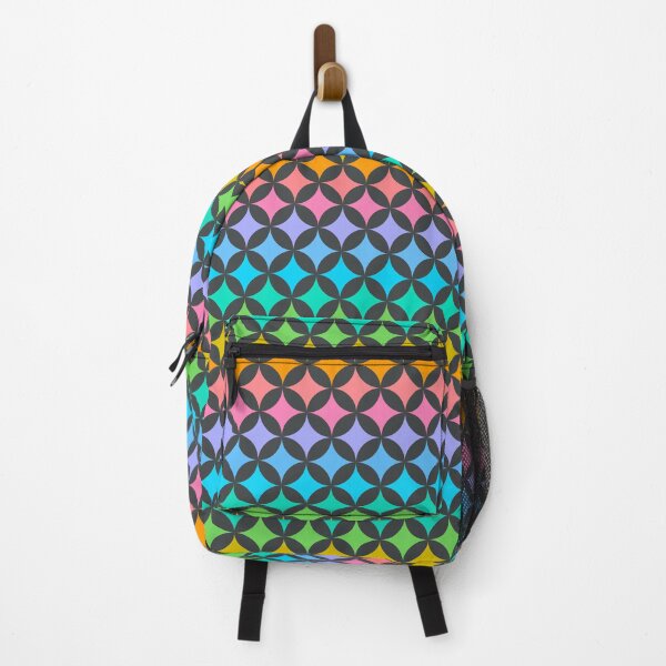 Item preview, Geometric Pattern: Circle Nested: Rainbow Chalk designed and sold by Red Wolf.
