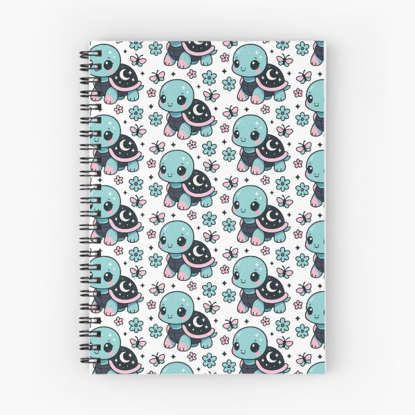 Item preview, Kawaii Pastel Turtle – Cute Celestial Butterfly and Flower Aesthetic Design designed and sold by dreamsagellc.