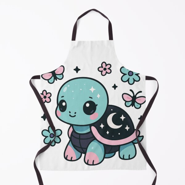 Item preview, Kawaii Pastel Turtle – Cute Celestial Butterfly and Flower Aesthetic Design designed and sold by dreamsagellc.