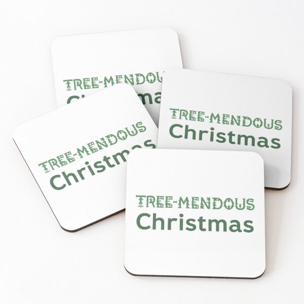 Item preview, Tree-mendous Christmas – Pun Typography Design, Minimal Holiday Vector designed and sold by xMErCUrY03x.