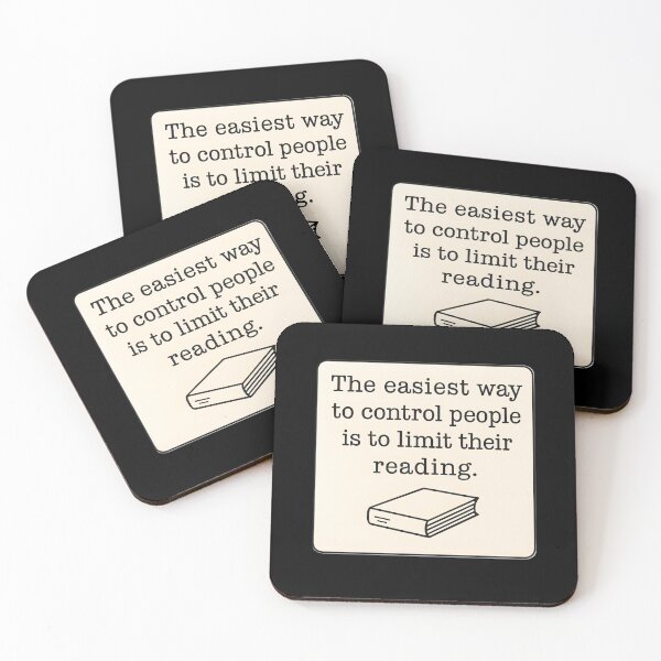 Item preview, Anti Censorship Book Ban Statement Minimalist Art Prints designed and sold by PinUpPizzazz.