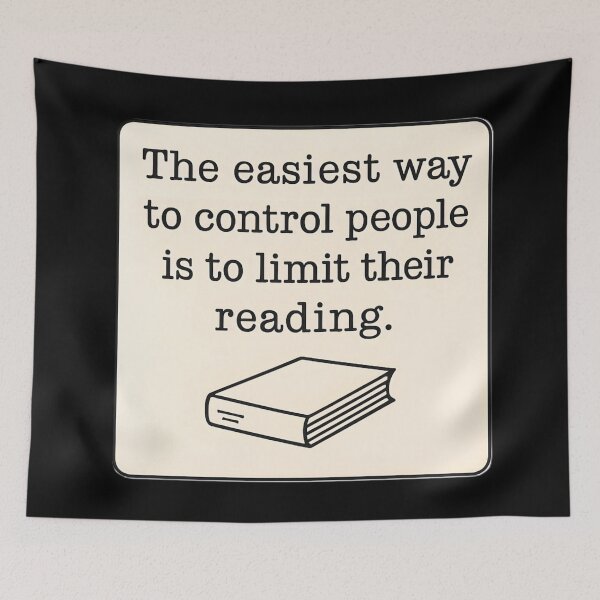 Item preview, Anti Censorship Book Ban Statement Minimalist Art Prints designed and sold by PinUpPizzazz.