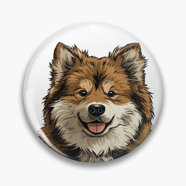Item preview, Pomsky Dog Illustration designed and sold by whyitsme.