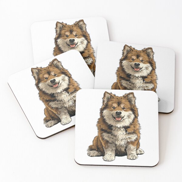 Item preview, Pomsky Dog Illustration designed and sold by whyitsme.