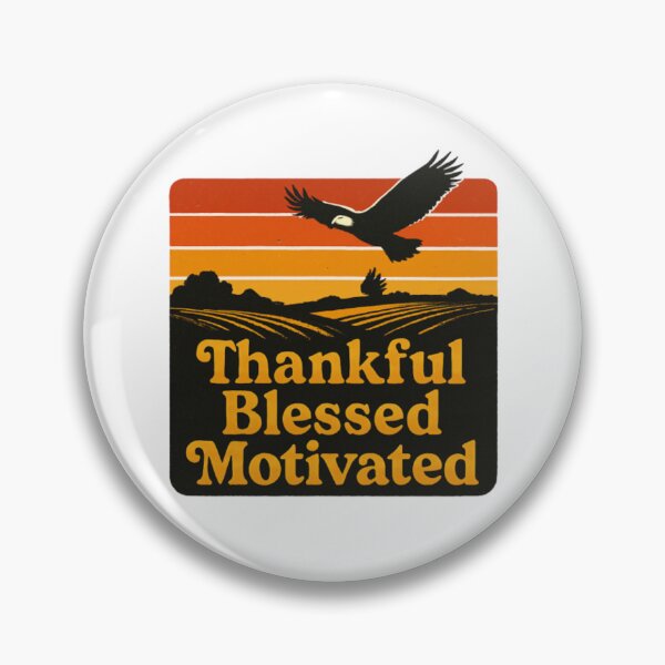 Item preview, Thankful, blessed, motivated designed and sold by JonysCreativeDesigns.