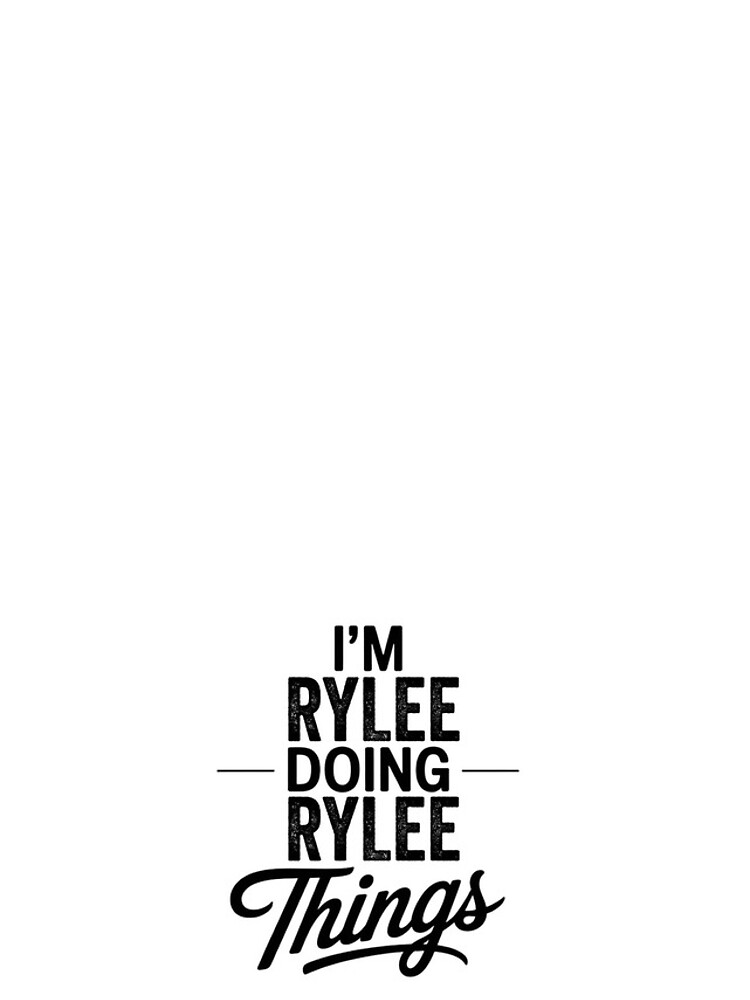 Thumbnail 4 of 4, iPhone Case, I'm Rylee Doing Rylee Things designed and sold by Oussinc.