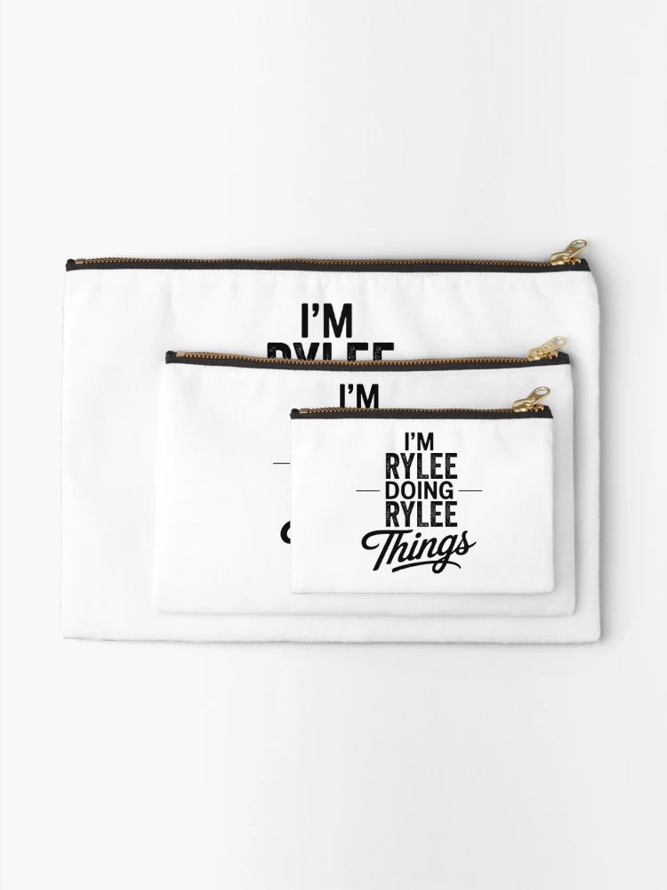 Thumbnail 2 of 4, Zipper Pouch, I'm Rylee Doing Rylee Things designed and sold by Oussinc.