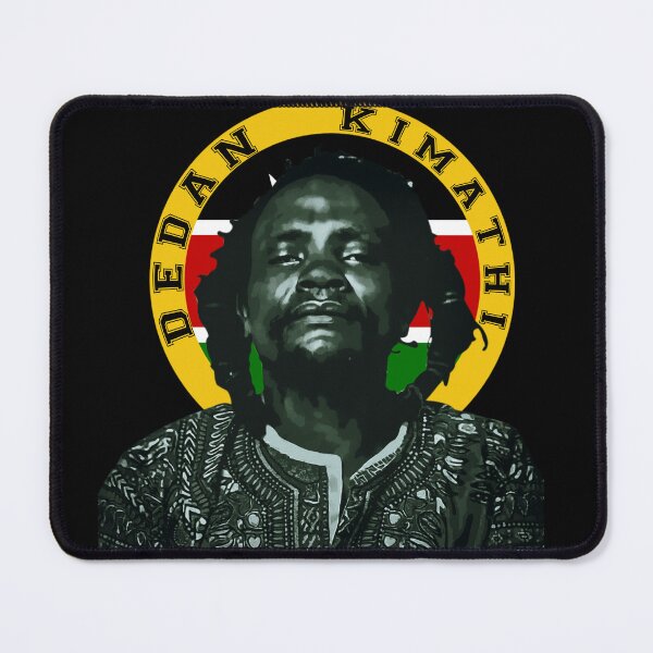 Item preview, Vintage Dedan Kimathi Kenyan freedom fighter | Pan-African icon designed and sold by Youngkev-arts.