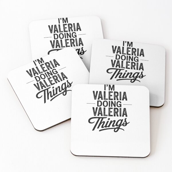 Item preview, I'm Valeria Doing Valeria Things designed and sold by Oussinc.