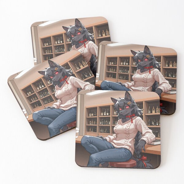 Item preview, Hellhound Coffeeshop designed and sold by AiFurryDreams.