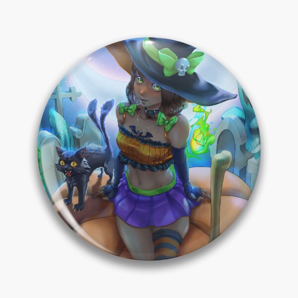 Item preview, Spooky Month Witch designed and sold by Makuroni.
