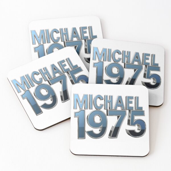 Item preview, Michael 1975 Retro Classic Birthday designed and sold by AlexLineArt.
