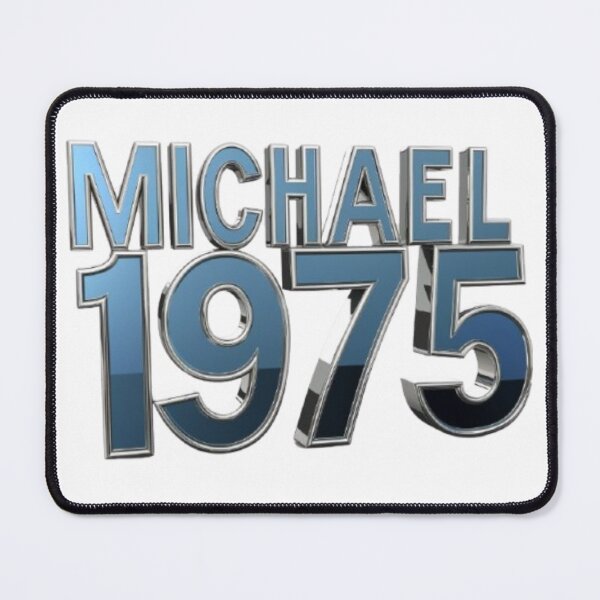 Item preview, Michael 1975 Retro Classic Birthday designed and sold by AlexLineArt.