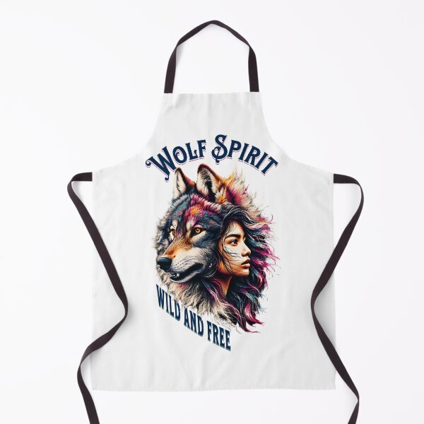 Artikelvorschau, Wolfsgeist - Wild und frei entworfen und verkauft von Stencil Crafts.