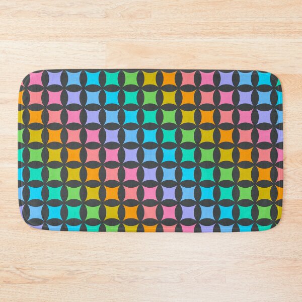 Item preview, Geometric Pattern: Circle Nested Twist: Rainbow Chalk designed and sold by Red Wolf.