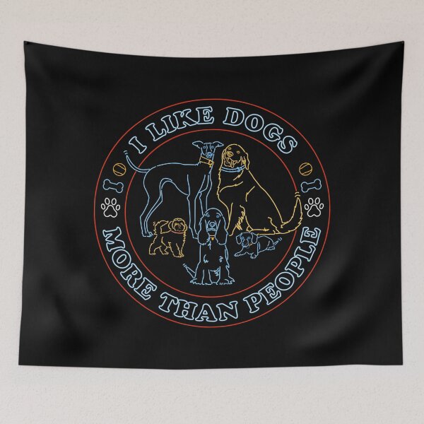 Item preview, I like dogs more than people designed and sold by therocketman.