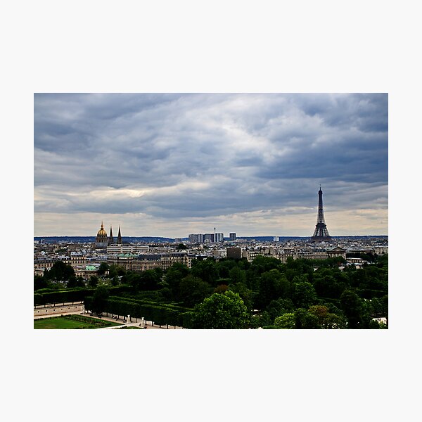 Item preview, Paris and The Eiffel Tower 1 designed and sold by MaluC.