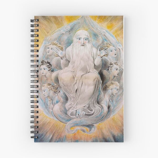 Item preview, HD God Blessing the Seventh Day, by William Blake HIGH DEFINITION designed and sold by MINDTHECHERRY.