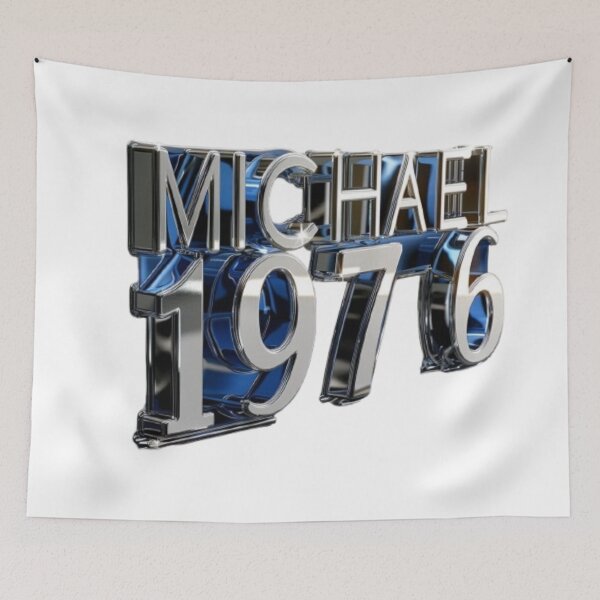 Item preview, Michael 1976 Retro Classic Birthday designed and sold by AlexLineArt.