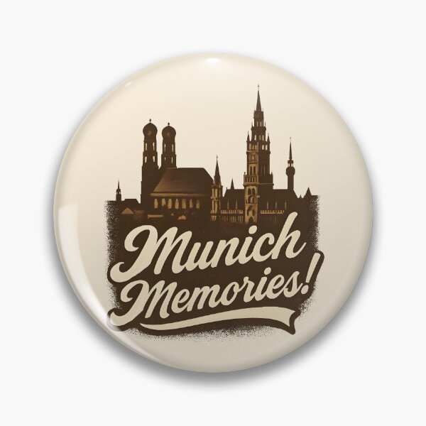 Item preview, Vintage Munich City Skyline Souvenir Germany Trip Memory Oktoberfest's Design designed and sold by Dantin.