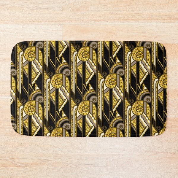 Item preview, Art Deco Vintage Golden Glam Elegant Ornate Pattern designed and sold by DEC02.
