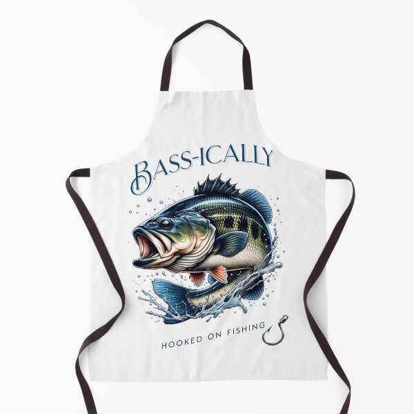 Item preview, Bass-ically Hooked On Fishing designed and sold by Stencil Crafts.