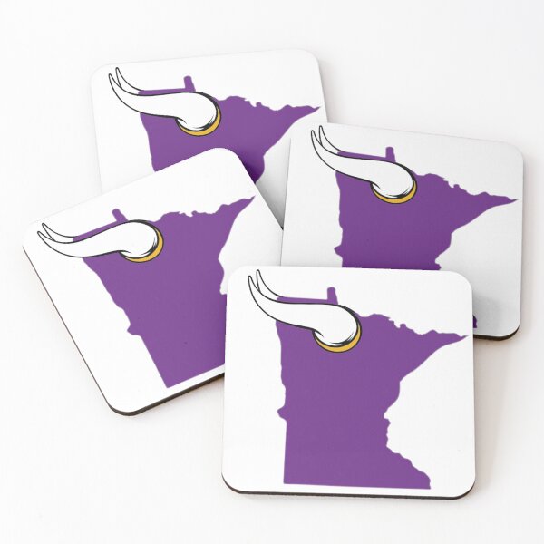 Item preview, Minnesota Vikings State with Horns SKOL designed and sold by DopeTeezCompany.