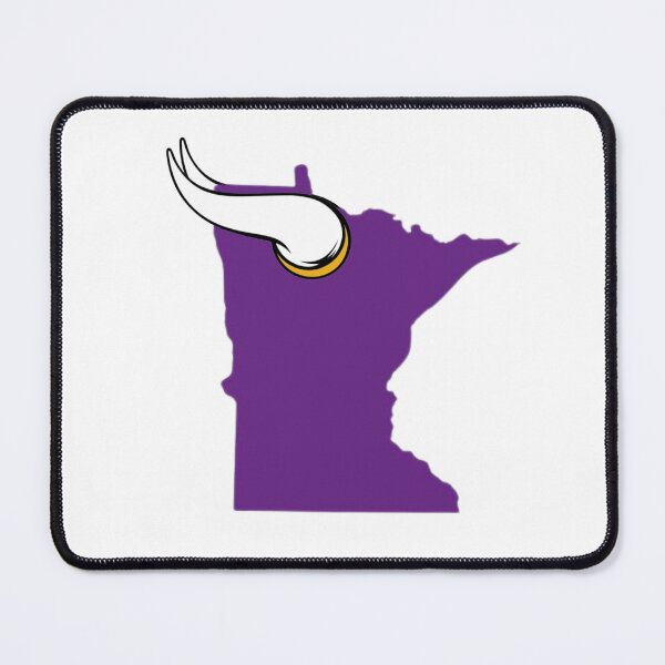 Item preview, Minnesota Vikings State with Horns SKOL designed and sold by DopeTeezCompany.