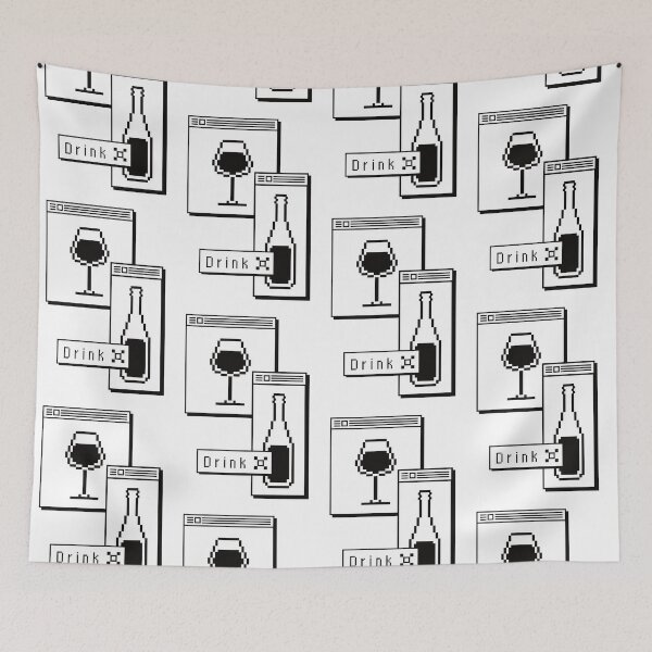 Item preview, 8-Bit WIne designed and sold by Type, Wine, etc..
