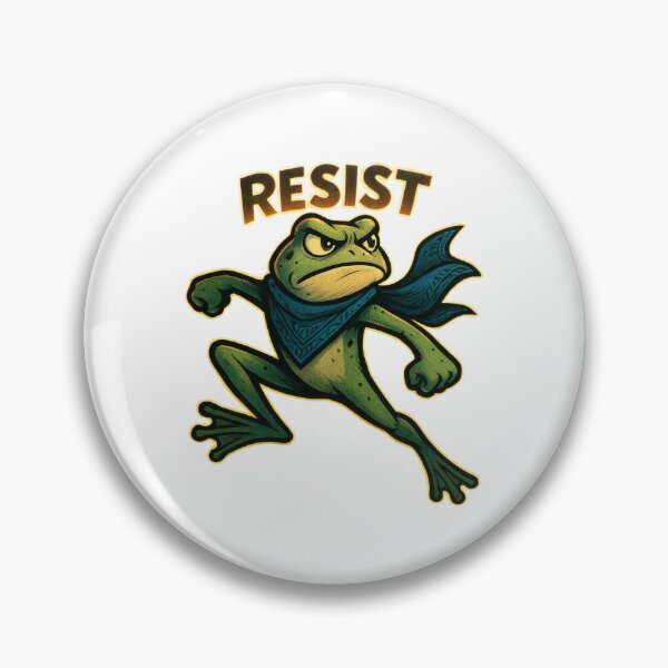 Item preview, Portland Frog - Resist Frog - Frog Resist - Voice of RESISTANCE designed and sold by medarabon04.